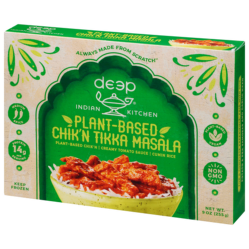 Deep Plant- Based Chik'n Tikka Masala (9oz)