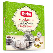 Torku Turkish Delight With Pistachio (390g)