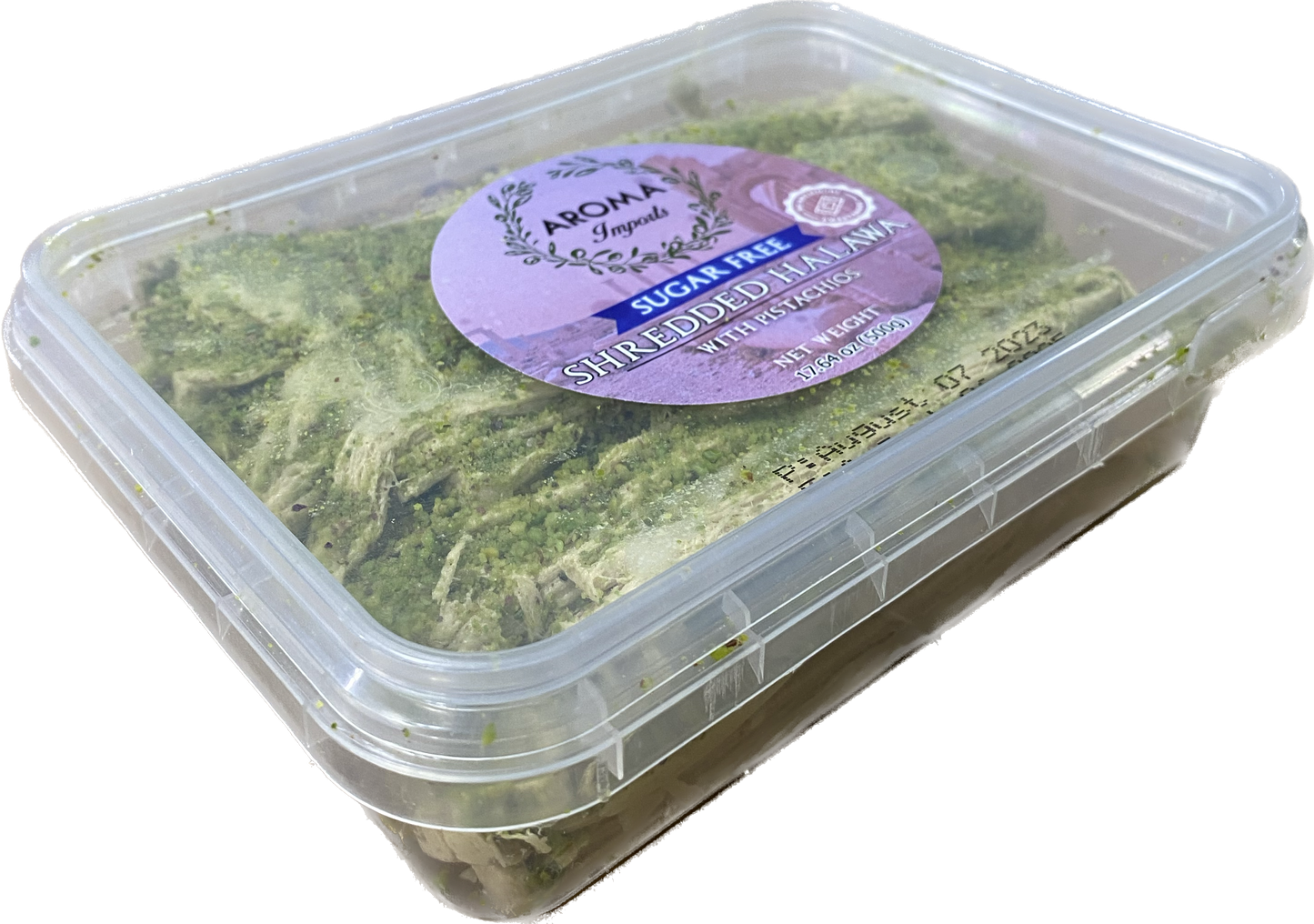 Aroma Sugar Free Shredded Halawa Pistachio (500g)