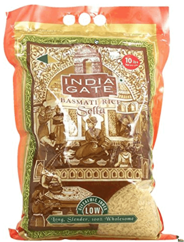India Gate Basmati Rice Sella Golden (10 lb)