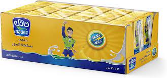 Nadec Milk Long Life Banana (18 x 125 ml)