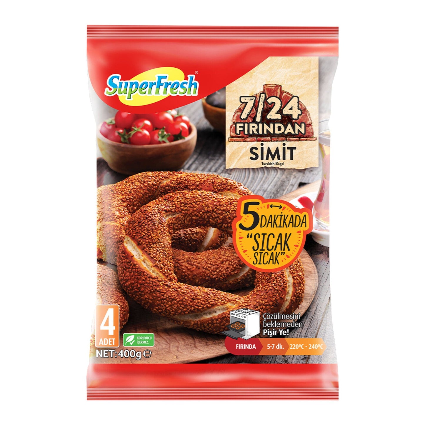 Super Fresh Simit (4 ct)