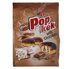 ETI POP KEK BAG -COCOA (144 G) 8 COUNT