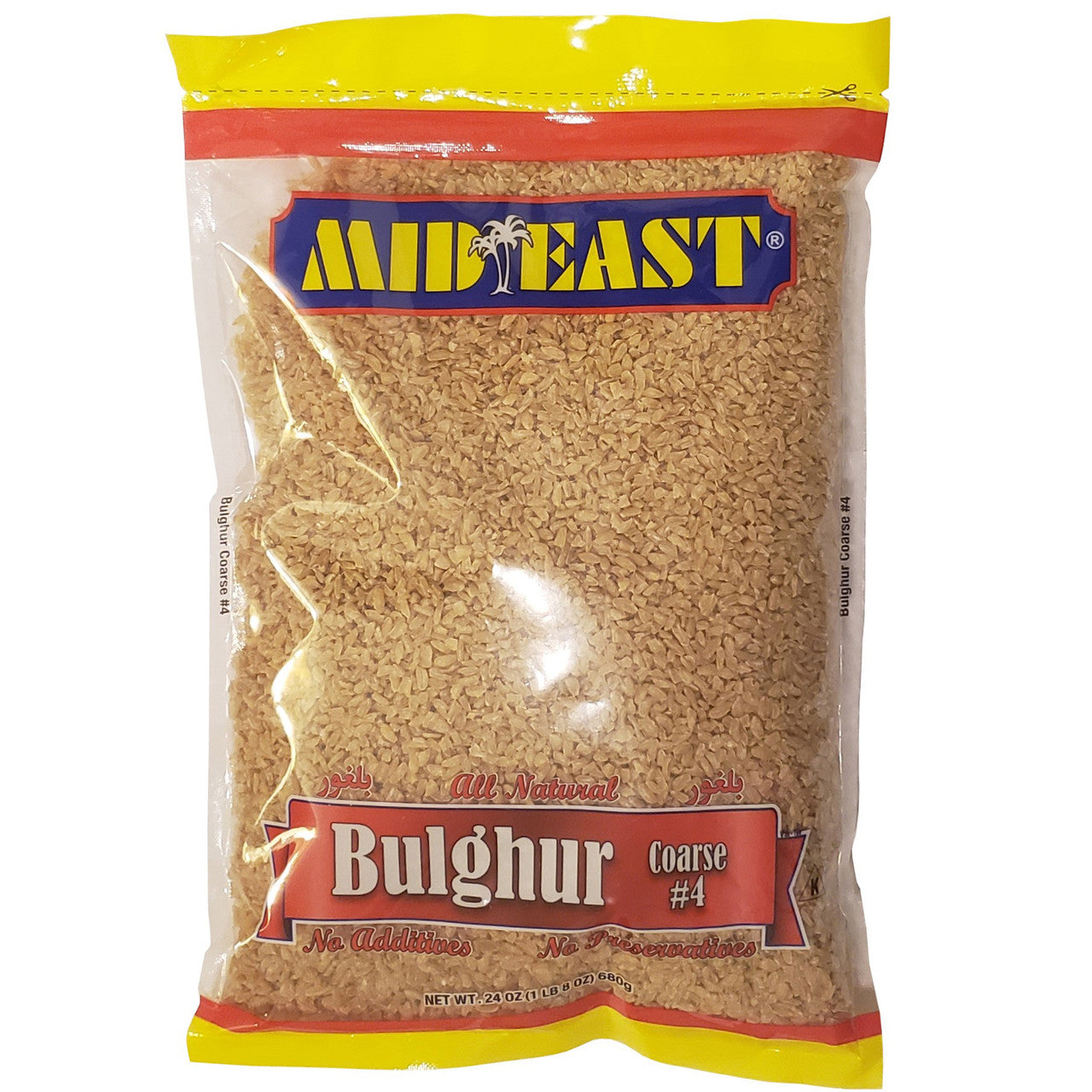 Mid East Bulghur Coarse #4 (24 oz)