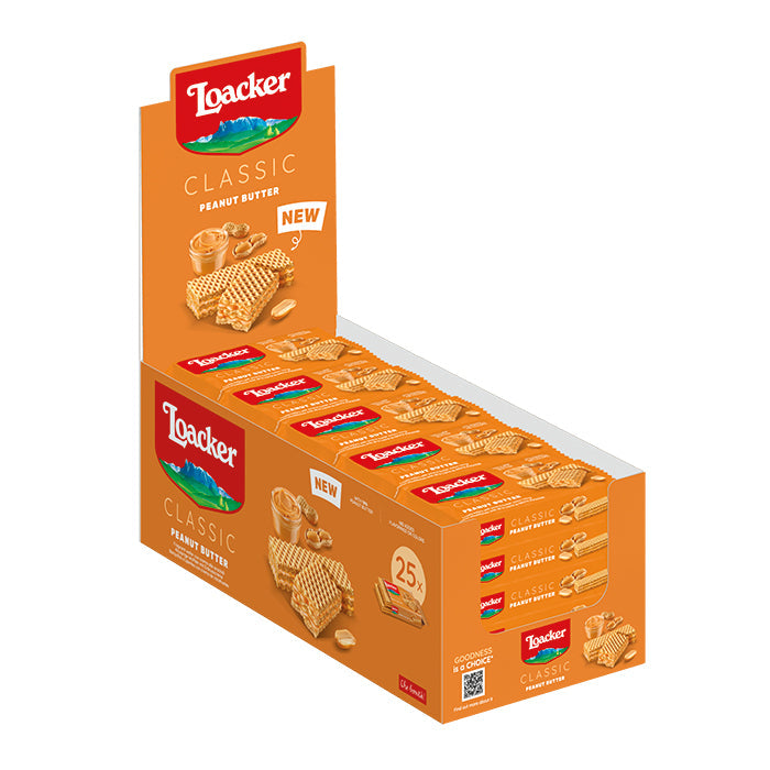 Loacker Gardena Peanut Butter Wafers (25 ct)