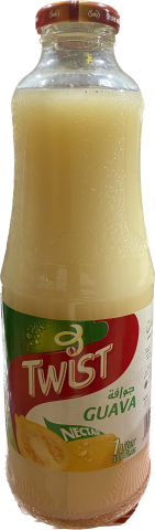 Twist Guava Nectar Glass (1 Liter)