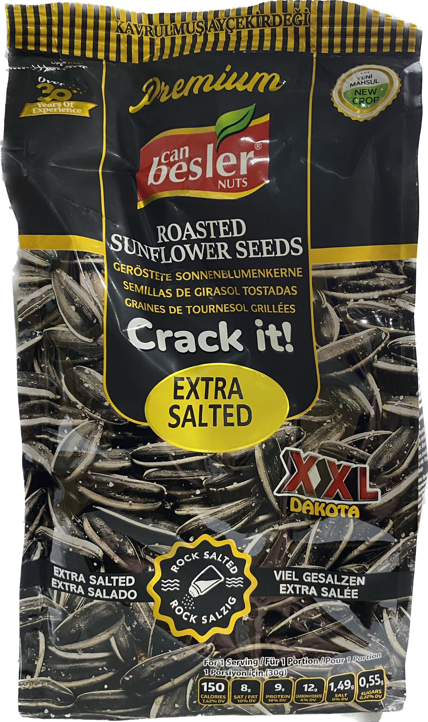 Besler Sunflower Seeds Extra Salted (10 oz)