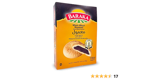 Baraka Whole Wheat Maamoul (12 ct)