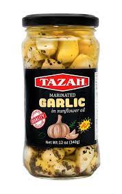 Tazah Marinated Garlic W/ Herbs (340g)