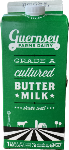 Guernsey Butter Milk (1.89 Liters)