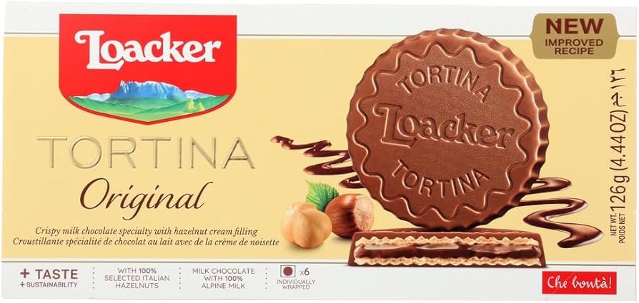 Loacker Tortina Original Chocolate (126g)