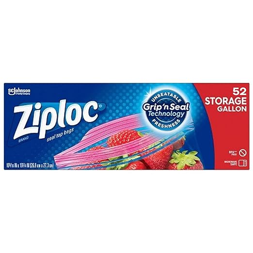 Ziploc Bags (52 ct)