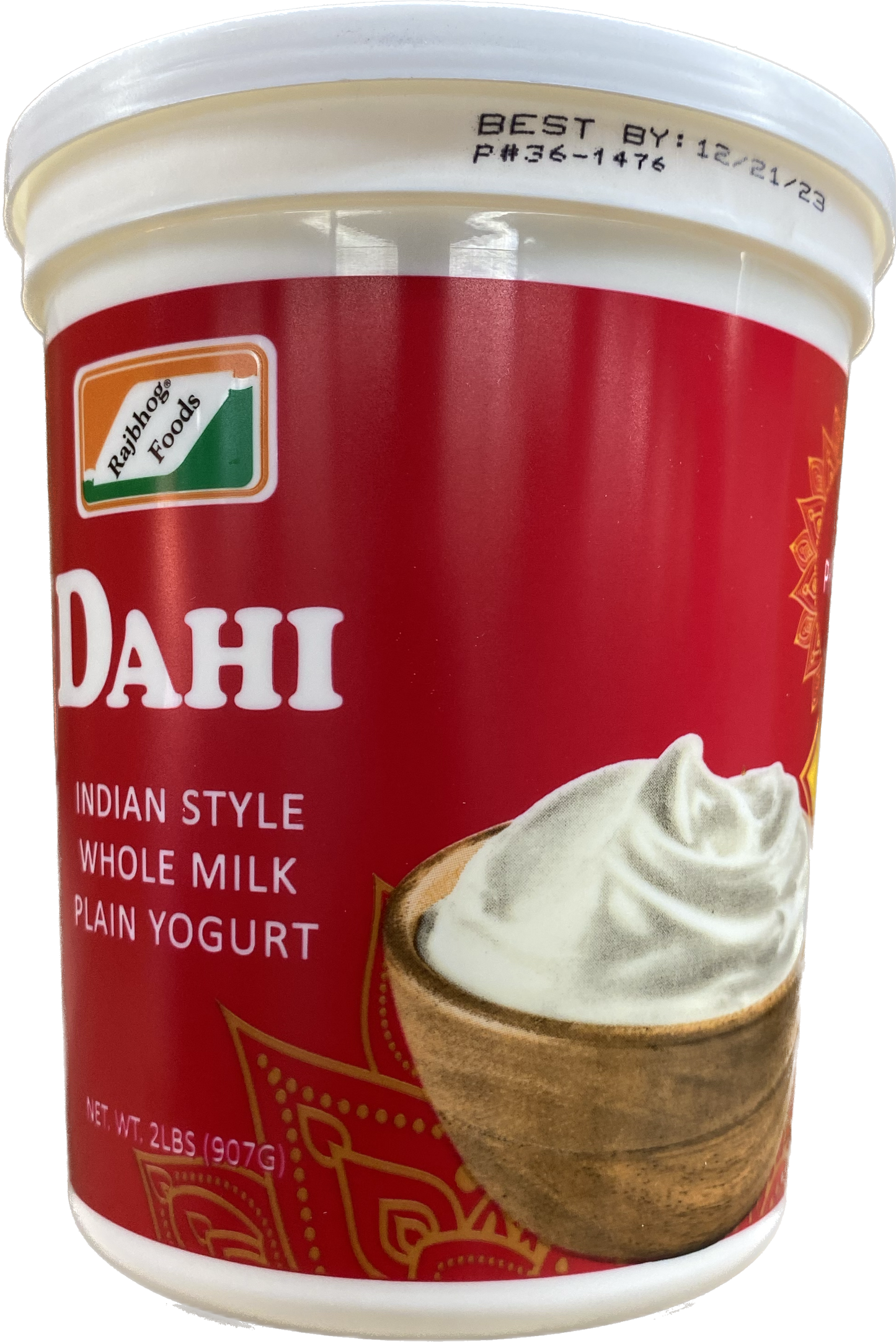Rajbhog Whole Milk Plain Yogurt (2 lb)