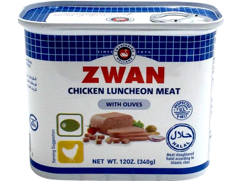 Zwan Chicken Lunch Meat With Olives (340g)
