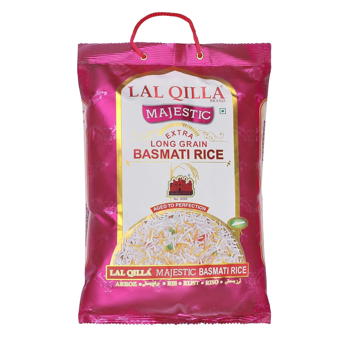 LAL QiLLA Extra Long Grain Basmati Rice (10LBS)