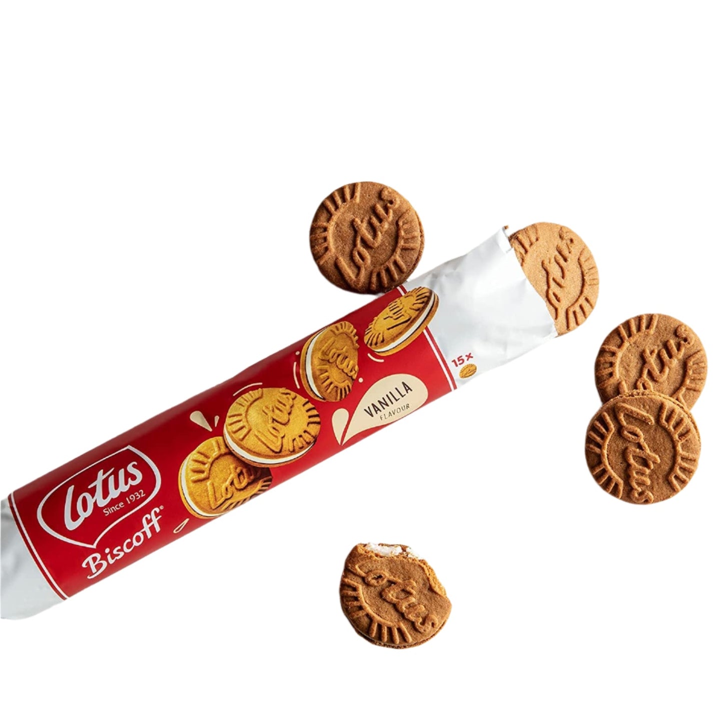 Lotus Biscoff Vanilla (15pcs) (150g)
