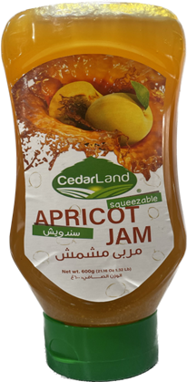 Cedarland Apricot Jam (600g)