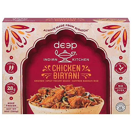 Deep Chicken Biryani (9OZ)