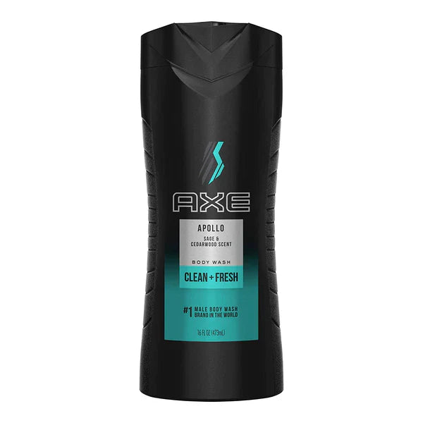 Axe Apollo Sage and Cedarwood Scent Galaxy Fresh Body Wash