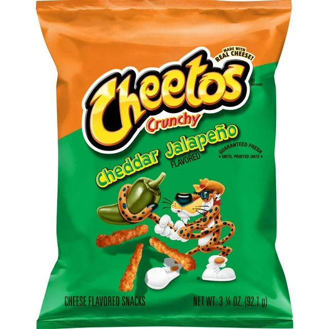 Cheetos Cheddar Jalapeño Chips (3 oz)