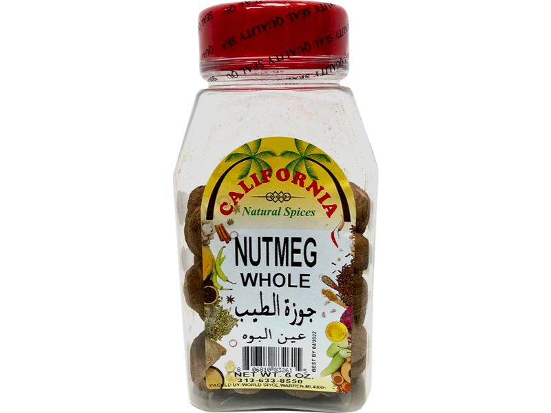 California Nutmeg Whole (6 oz)
