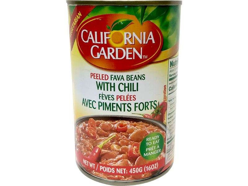 California Garden Peeled Fava Chili (450 G)