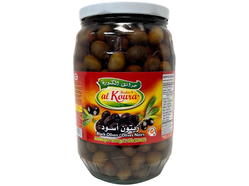 Al Koura Black Olives Large (1700g)