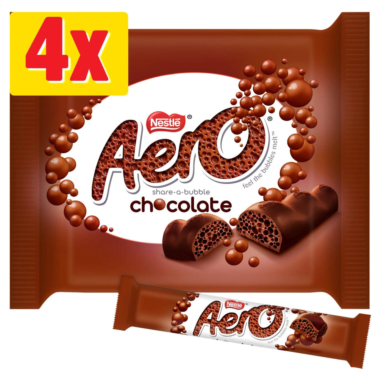 Nestle Aero Chocolate Bar (4CT)