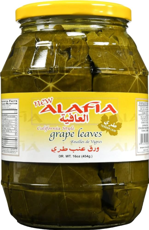 Alafia Grape Leaves, 16oz