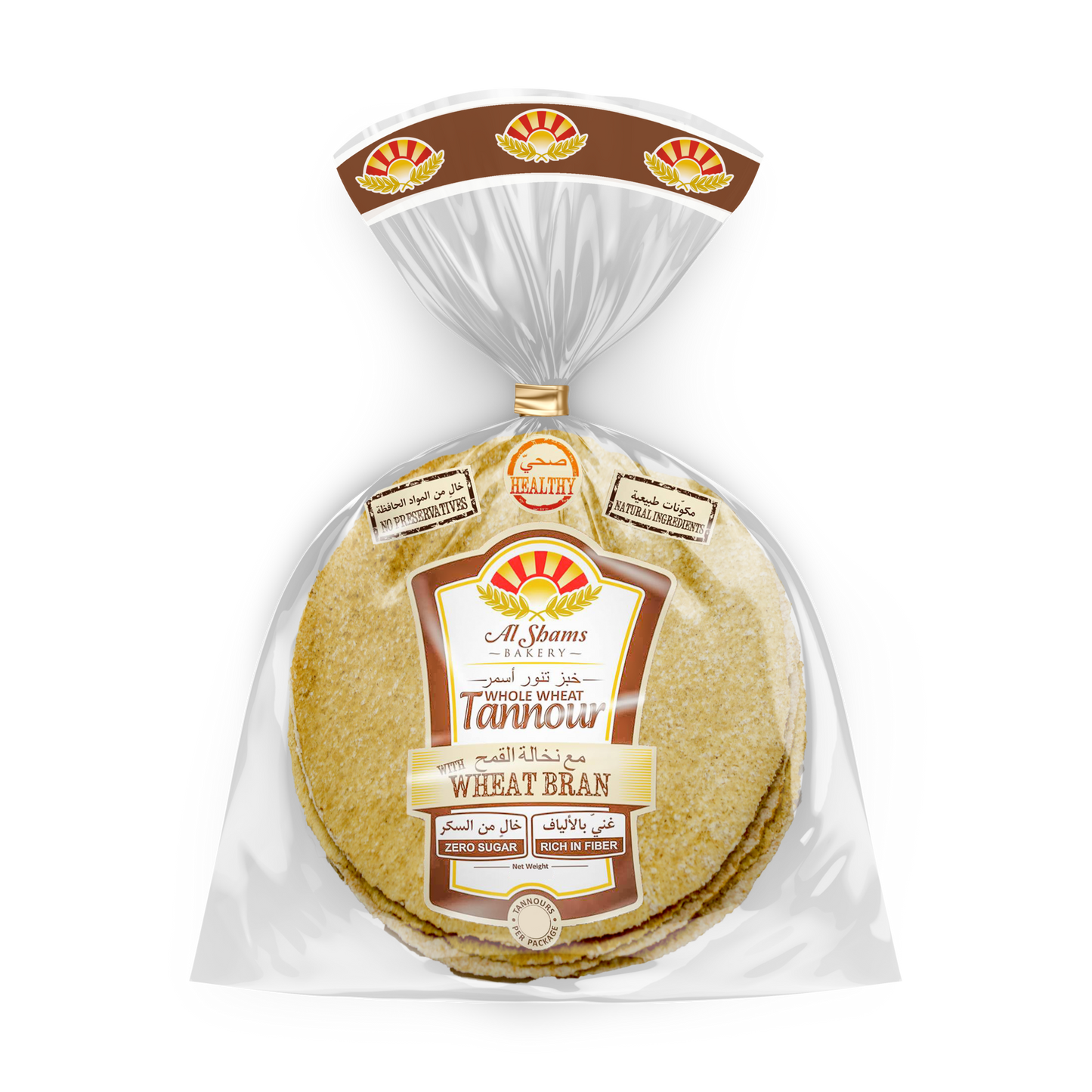 Al Shams Tannour Wheat Bread