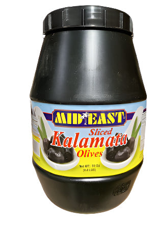 Mideast Sliced Black Olivies (4.4 LBS)