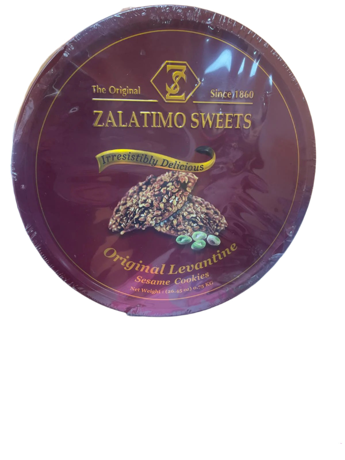 Zalatimo Sweets Original Levantine Sesame Cookies (26.45 OZ)
