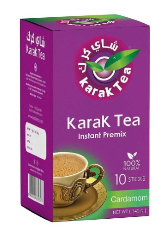 Karak Tea Instant Premix Cardamom(10 sticks)