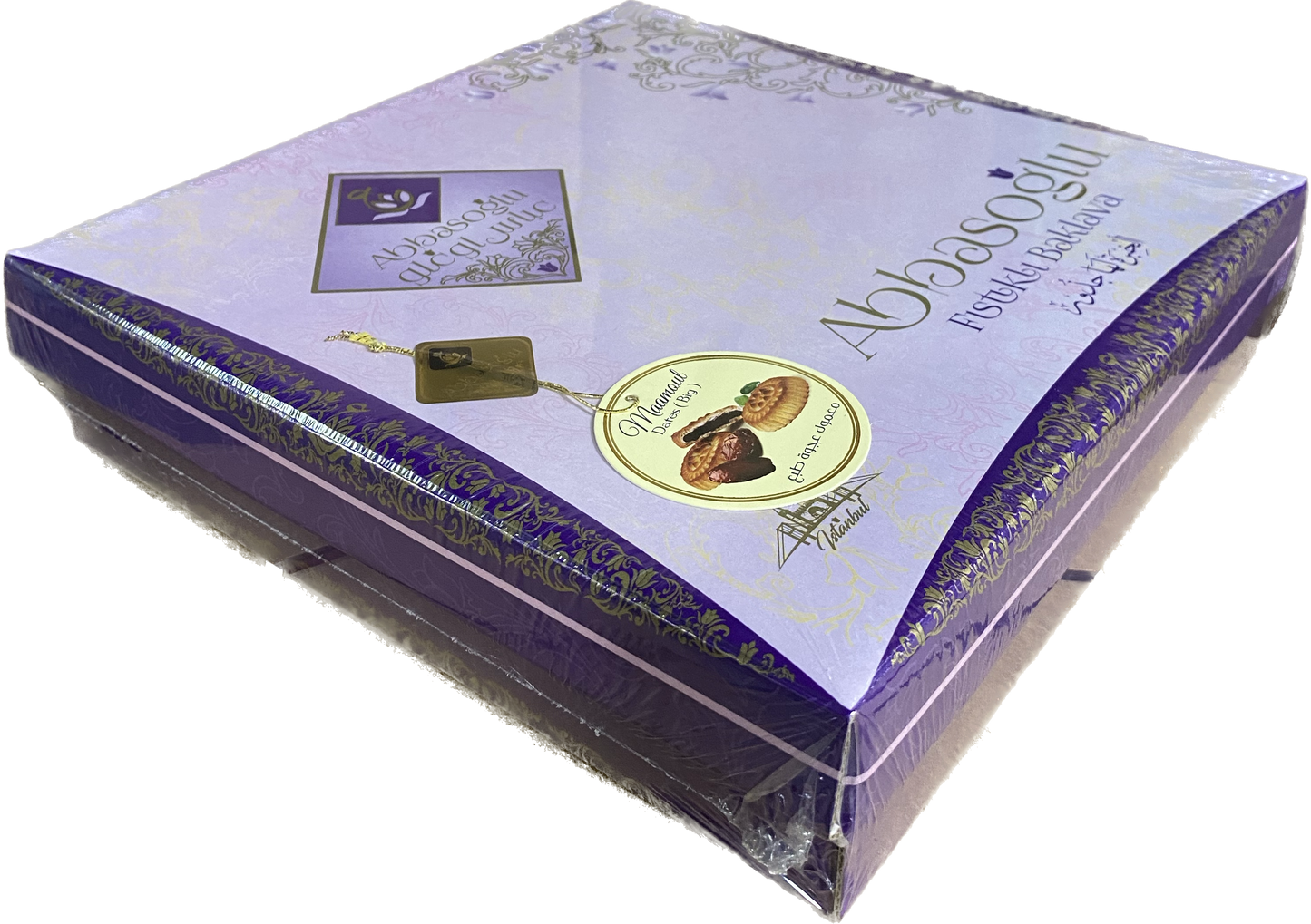 Abbasoglu Large Ajwa Date Maamoul (1.6 KG)