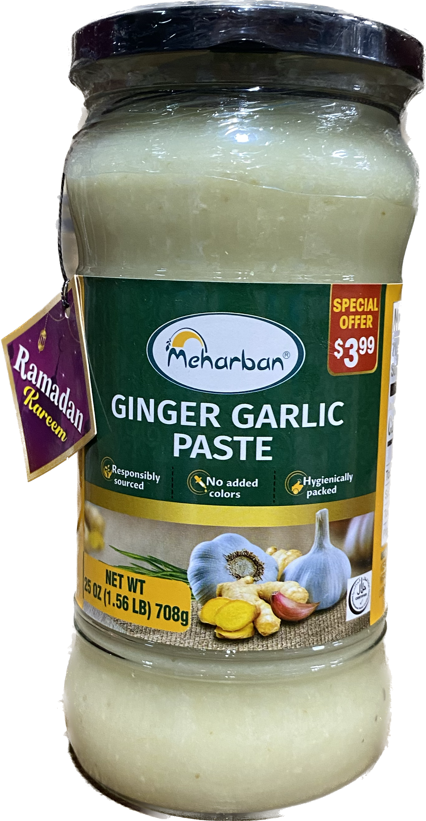 Meharban Ginger Garlic Paste (708g)