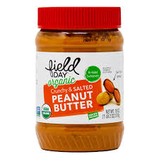 Field Day Organic Crunchy Peanut Butter (16 OZ)