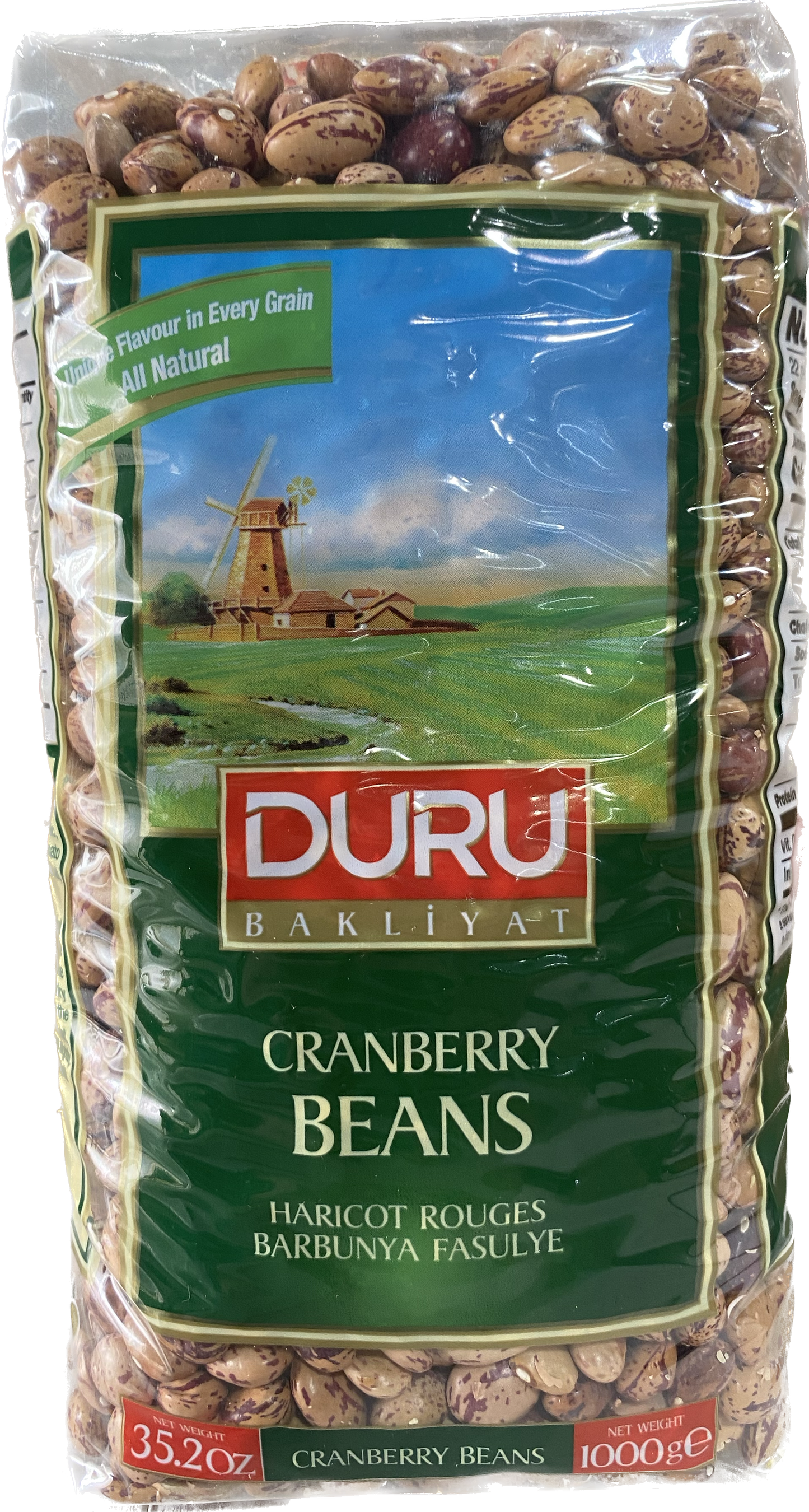 Duru Cranberry Beans (35.2 oz)