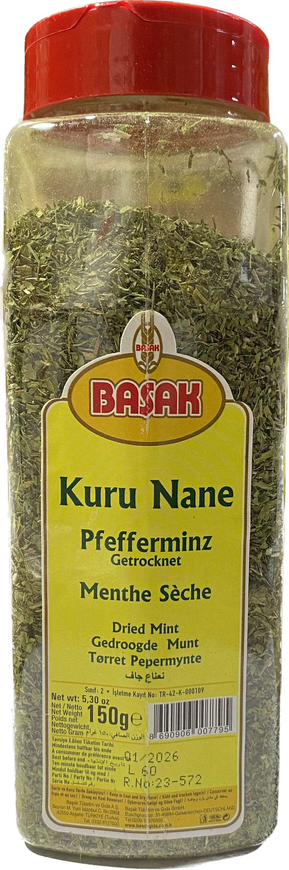 Basak Dried Mint (150g)