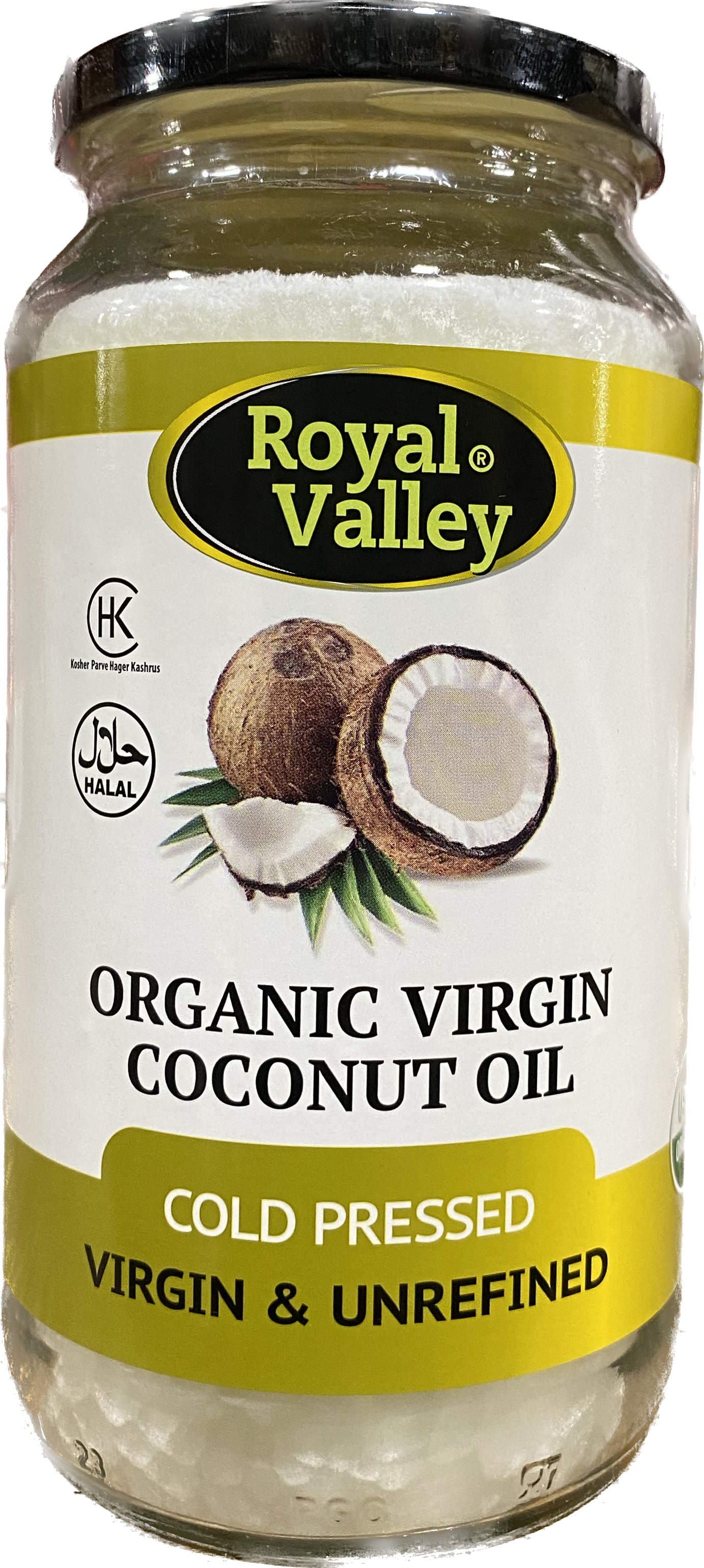 Royal Valley Coconut Oil Jars (858 ml)