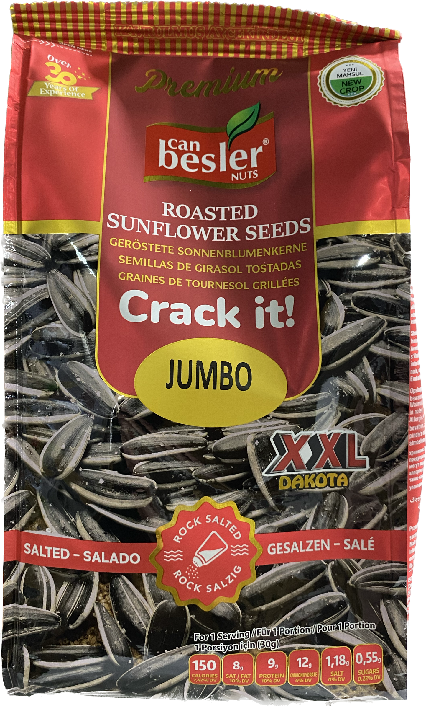 Besler Sunflower Seeds Red Box (10 oz)