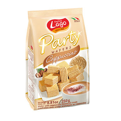 Lago Party Wafers Cappuccino (250g)