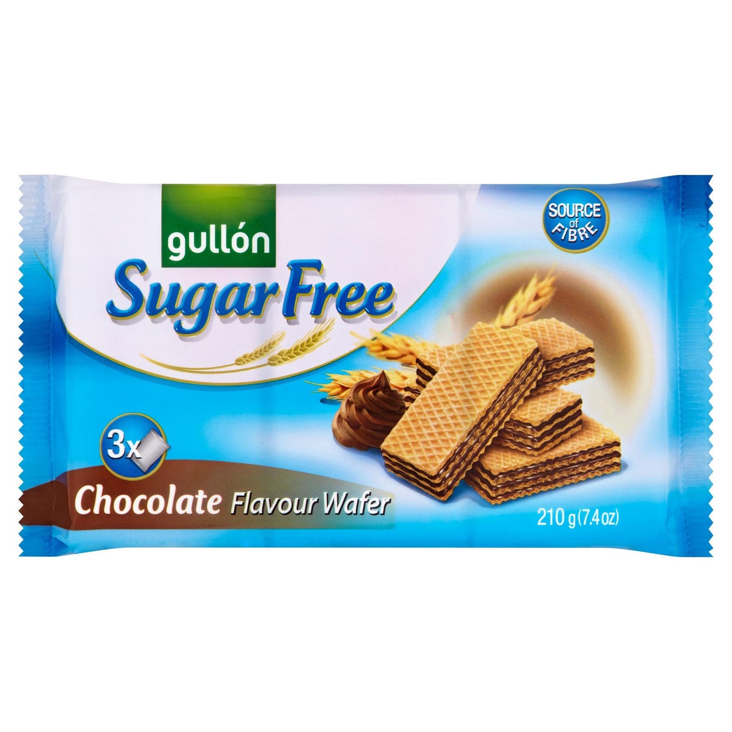 Gullón Chocolate Flavour Wafer Sugar Free (210g)