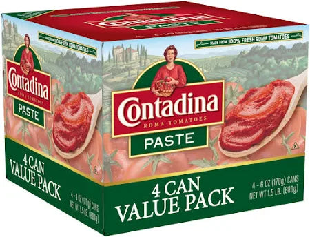 Contadina Tomato Paste Can ( 4 Can )
