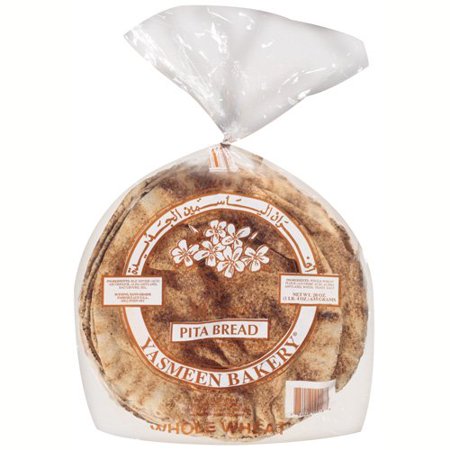 Yasmeen Whole Wheat Pita Bread (10 Loaves)