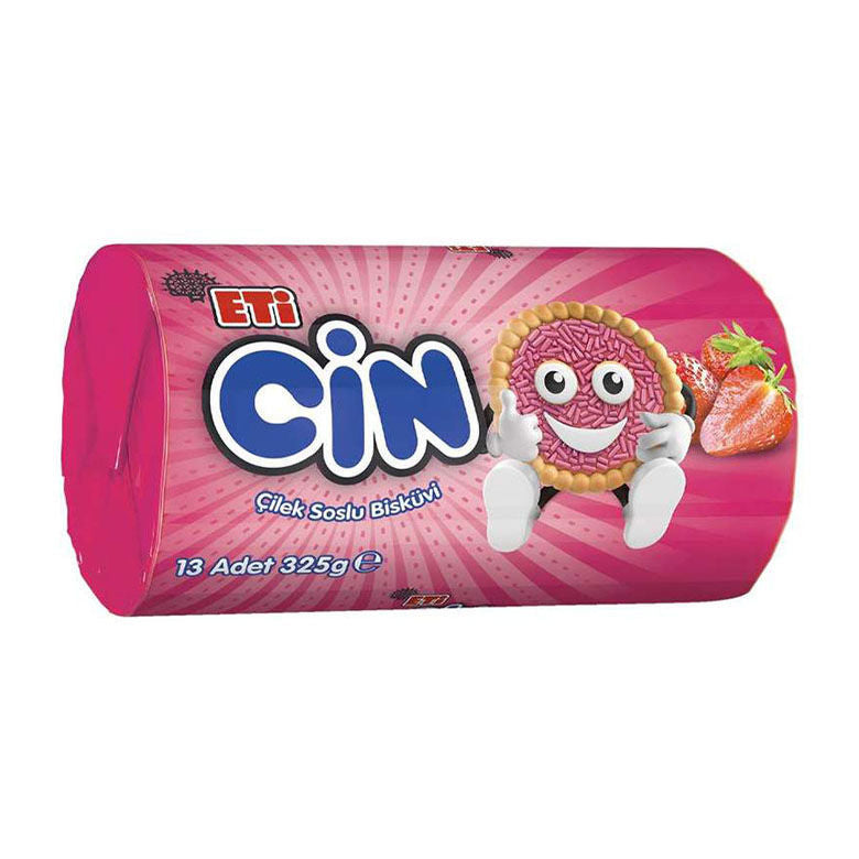 Eti Strawberry Cin Cookies (325g)
