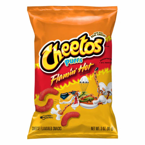 Hot Cheetos Puffs (3 oz)