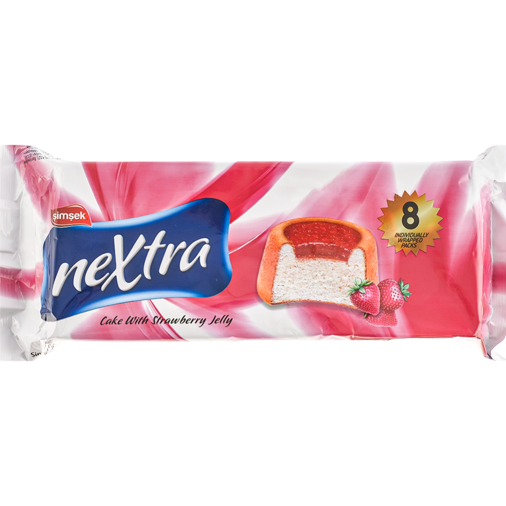 Nextra Cake W/Strawberry Jelly