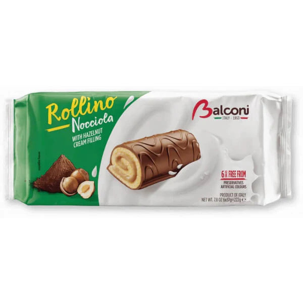Balconi Rollino Nocciola 6 Pcs (222g)