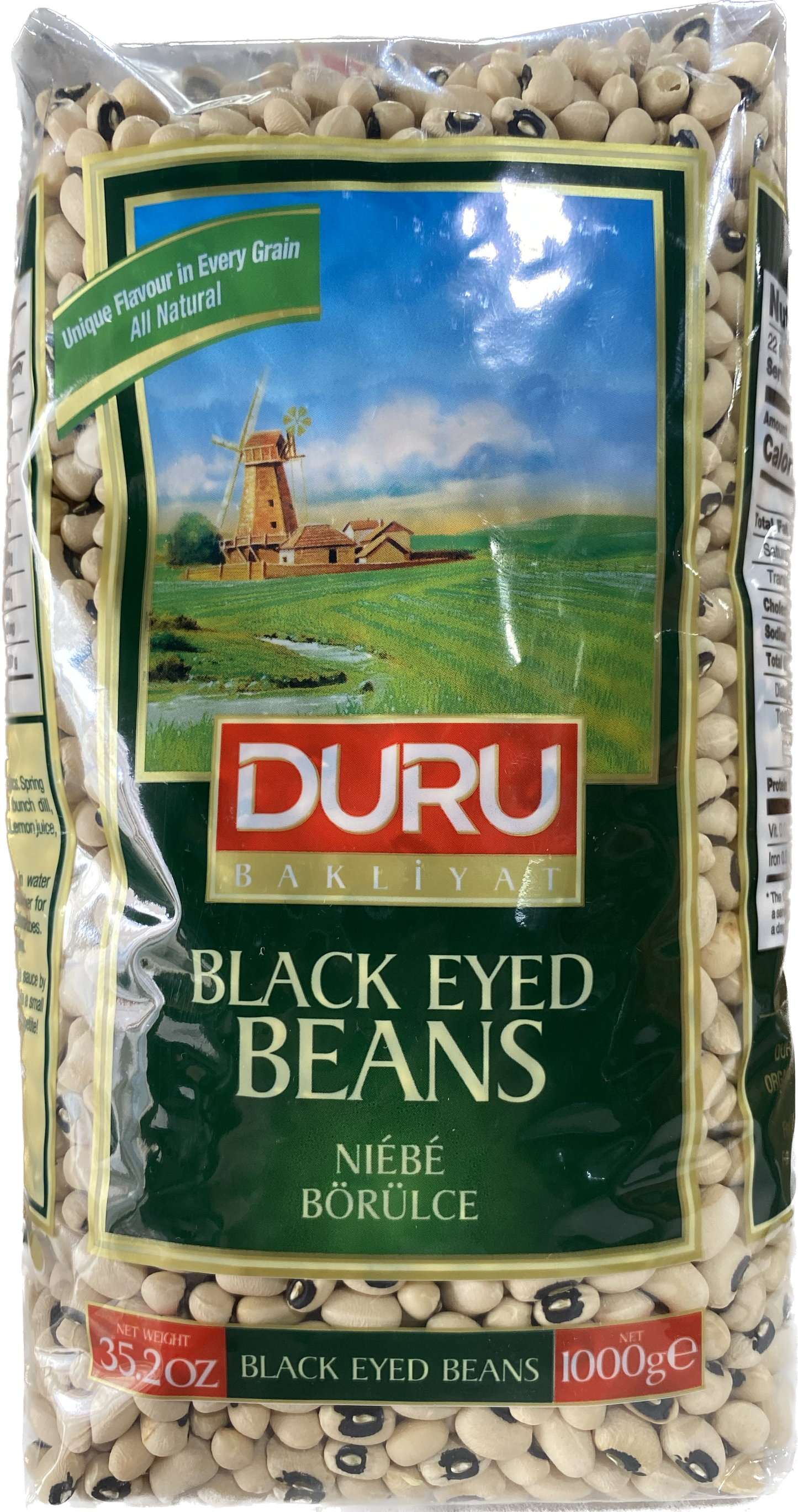 Duru Blackeyed Beans (1000g)