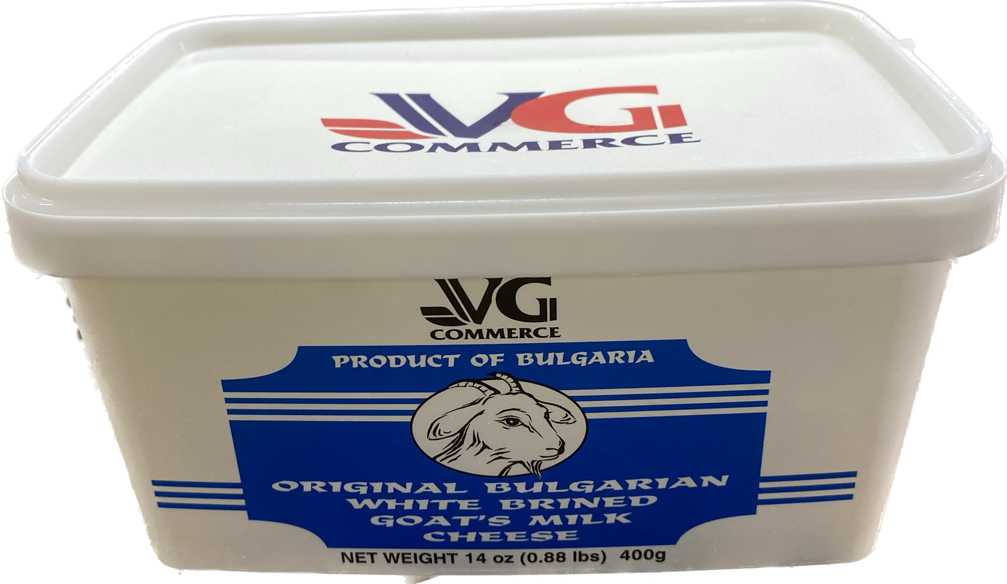 VG Bulgarian Goat Milk Cheese Plastic Container (400g)
